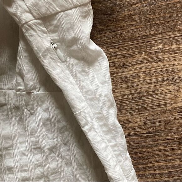 SHEIN White Dress Off Shoulder Feminine Multiway Cotton Medium Party - Picture 7 of 12